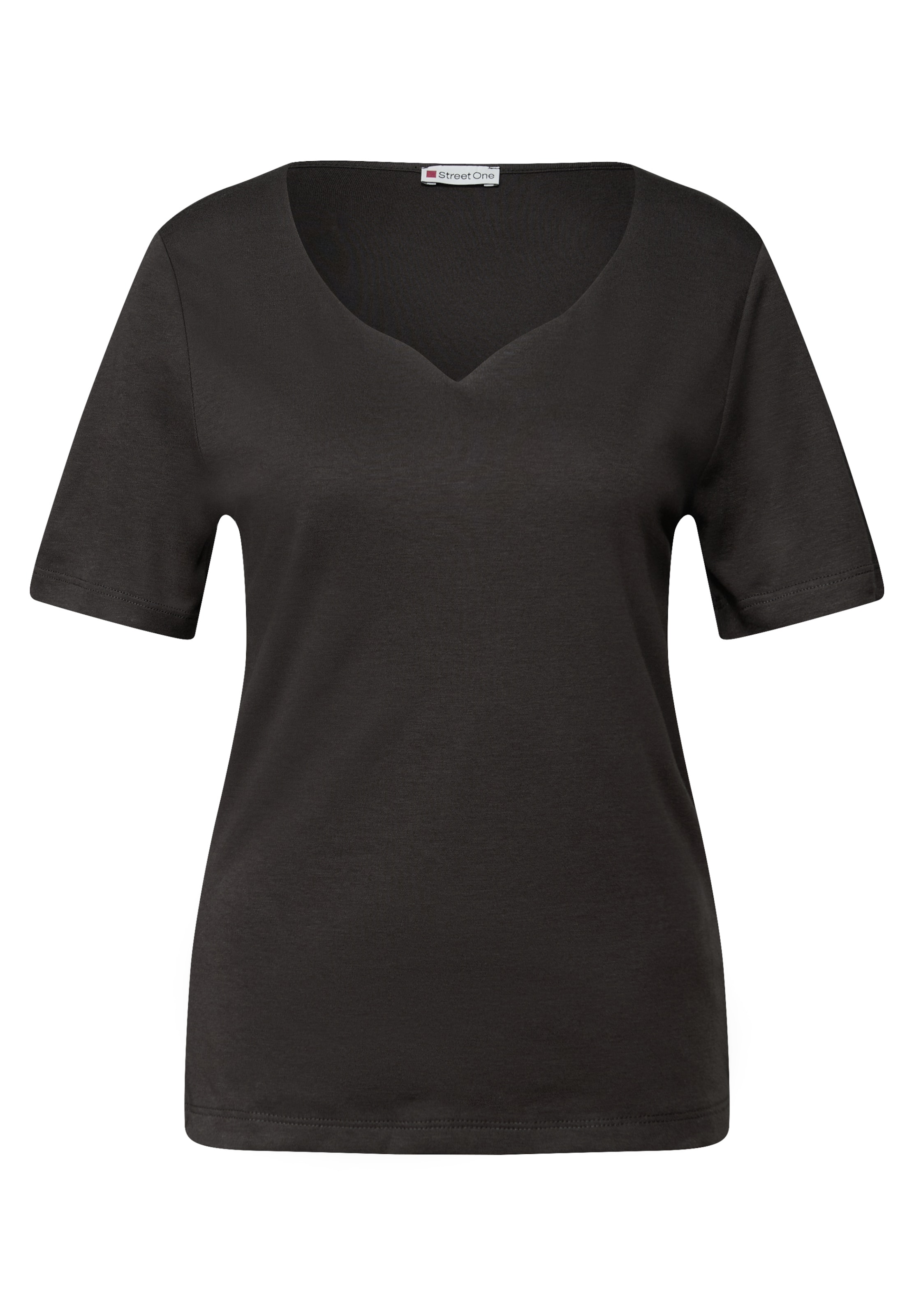 STREET ONE Shirt in Brown: front
