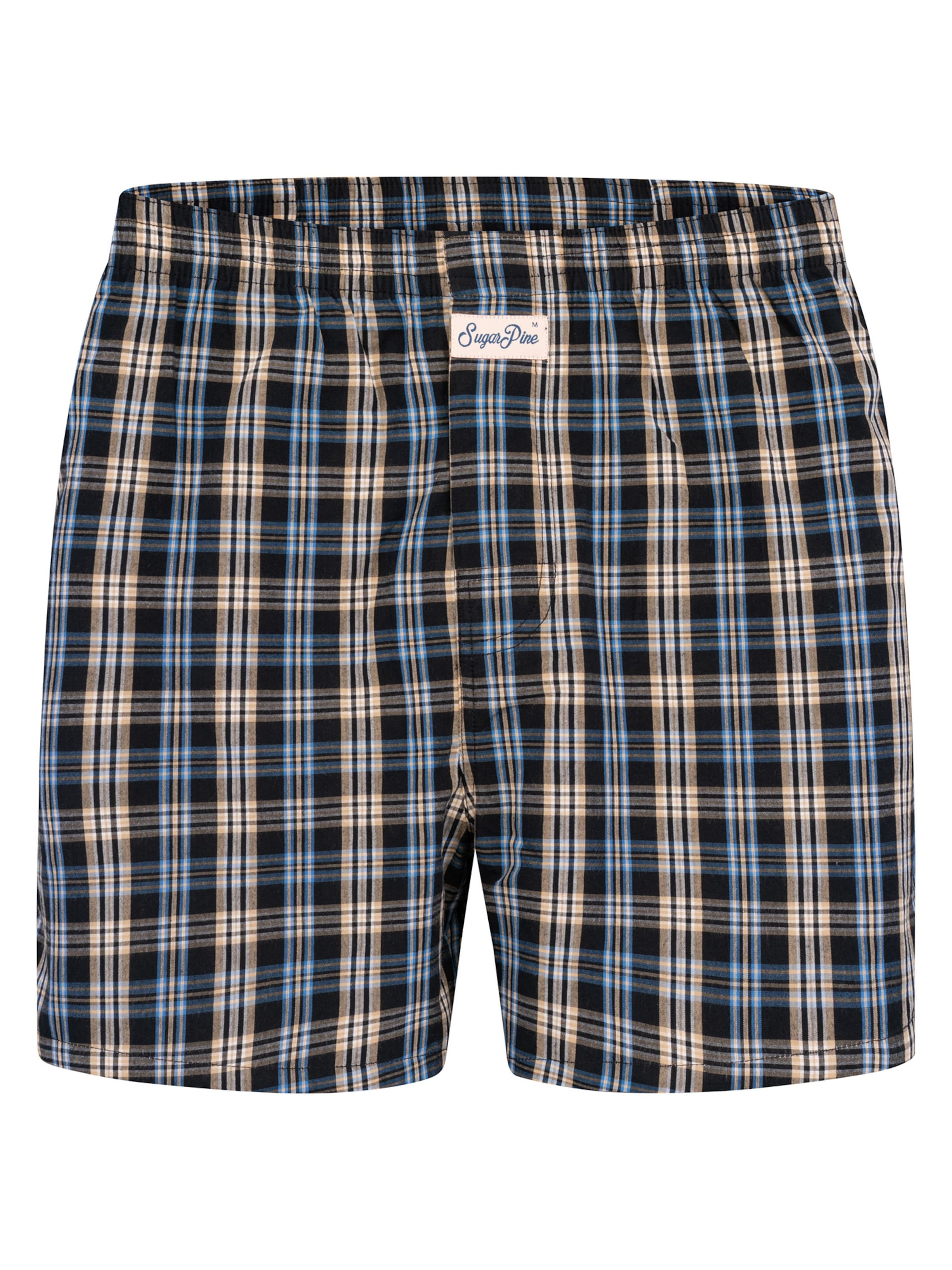 Sugar Pine Boxer ' Mix Karos ' in Mischfarben