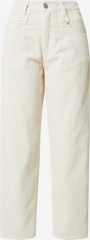 Herrlicher Normalny krój Spodnie 'Brooke' w kolorze biały: przód