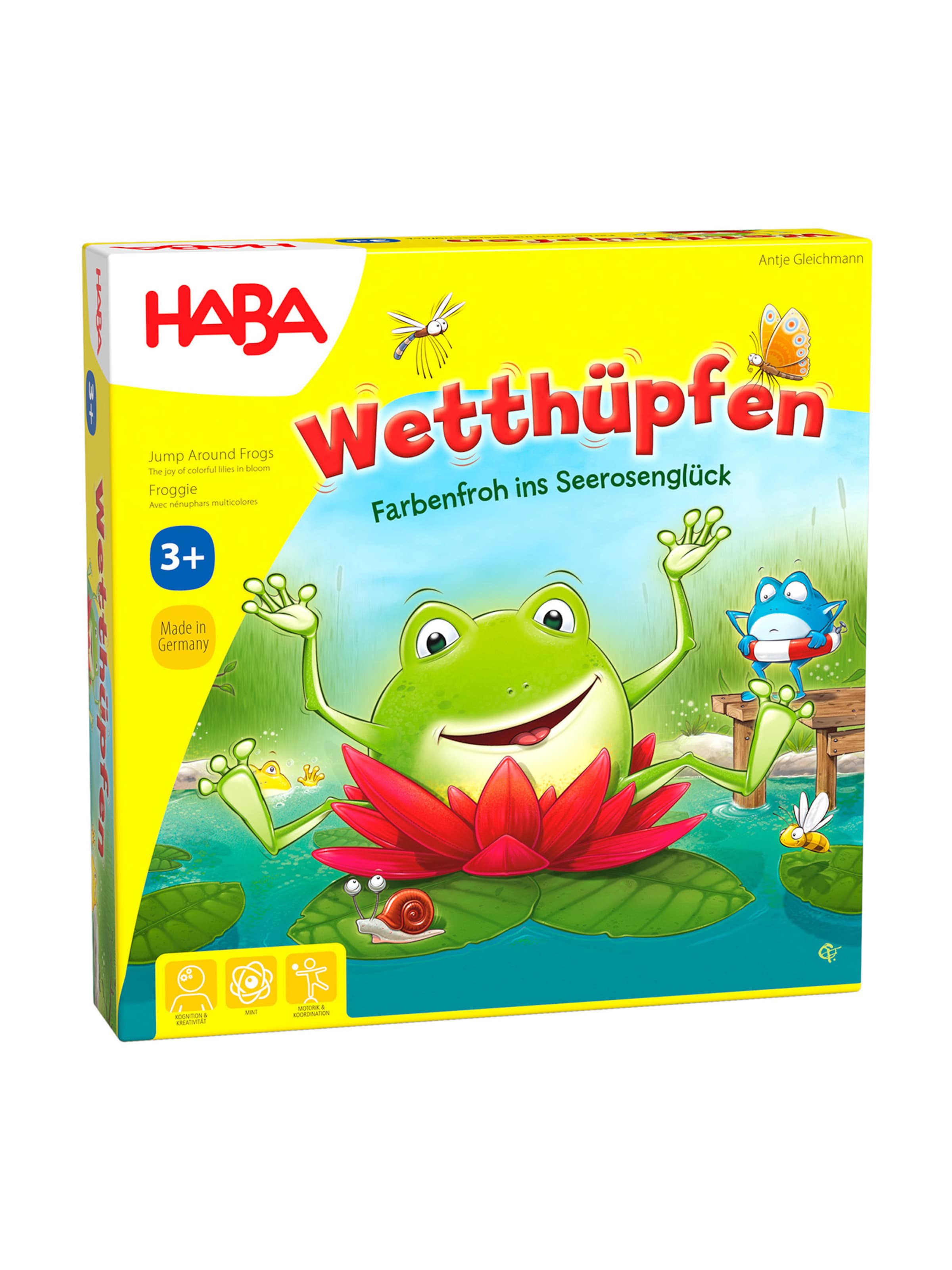 HABA Game ' Wetthüpferei ' in Mixed colors: front