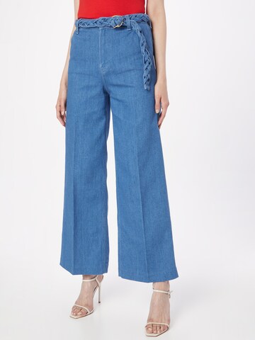 TOMMY HILFIGER Wide Leg Jeans in Blau: predná strana