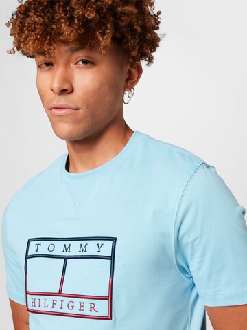 TOMMY HILFIGER T-Shirt in Blau