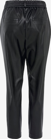 LASCANA - regular Pantalón en negro