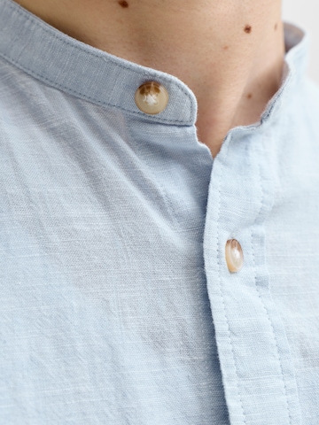 JACK & JONES Regular fit Button Up Shirt in Blue