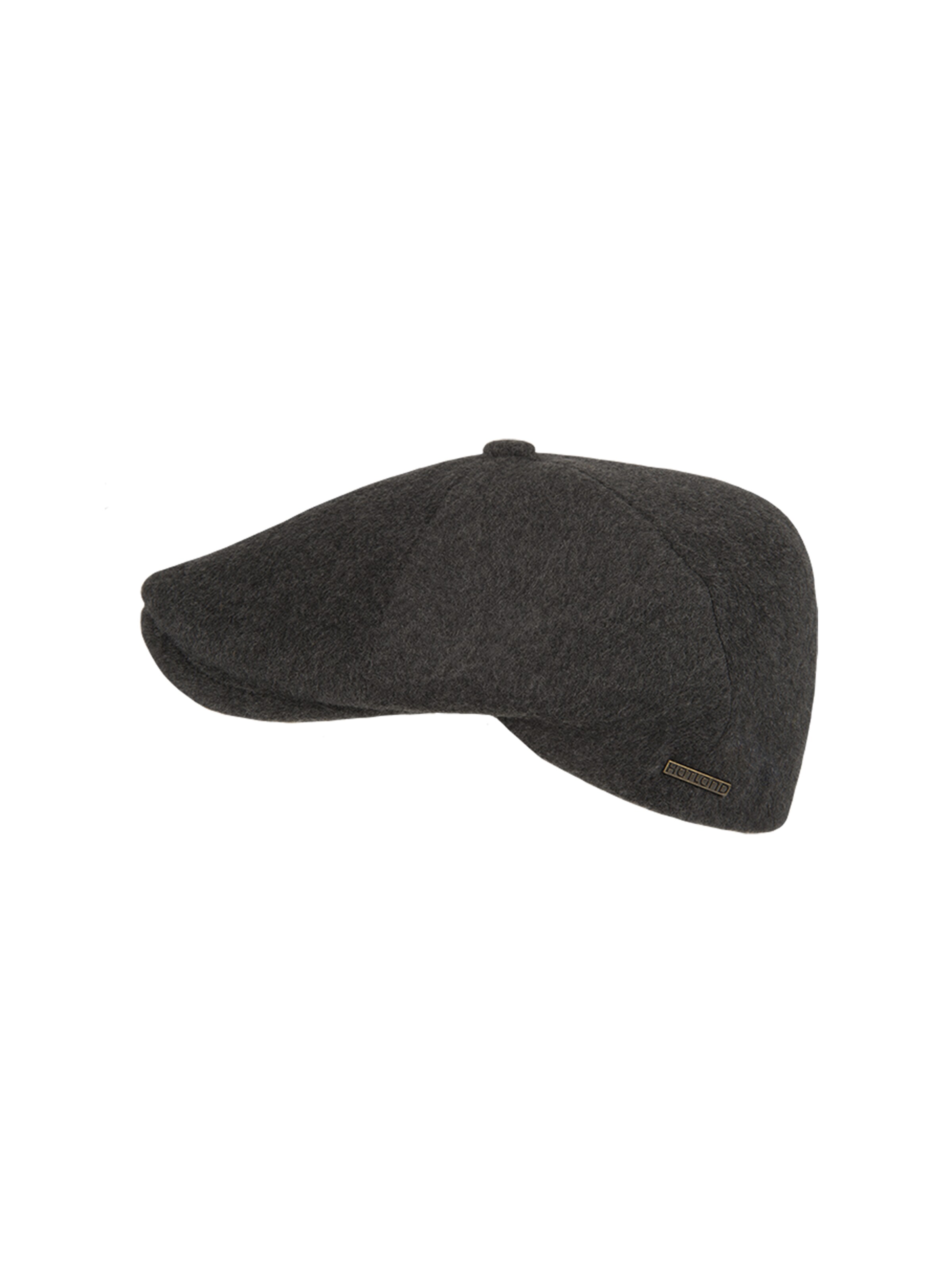 Hatland Cap 'Brave' in Grau: Vorderseite