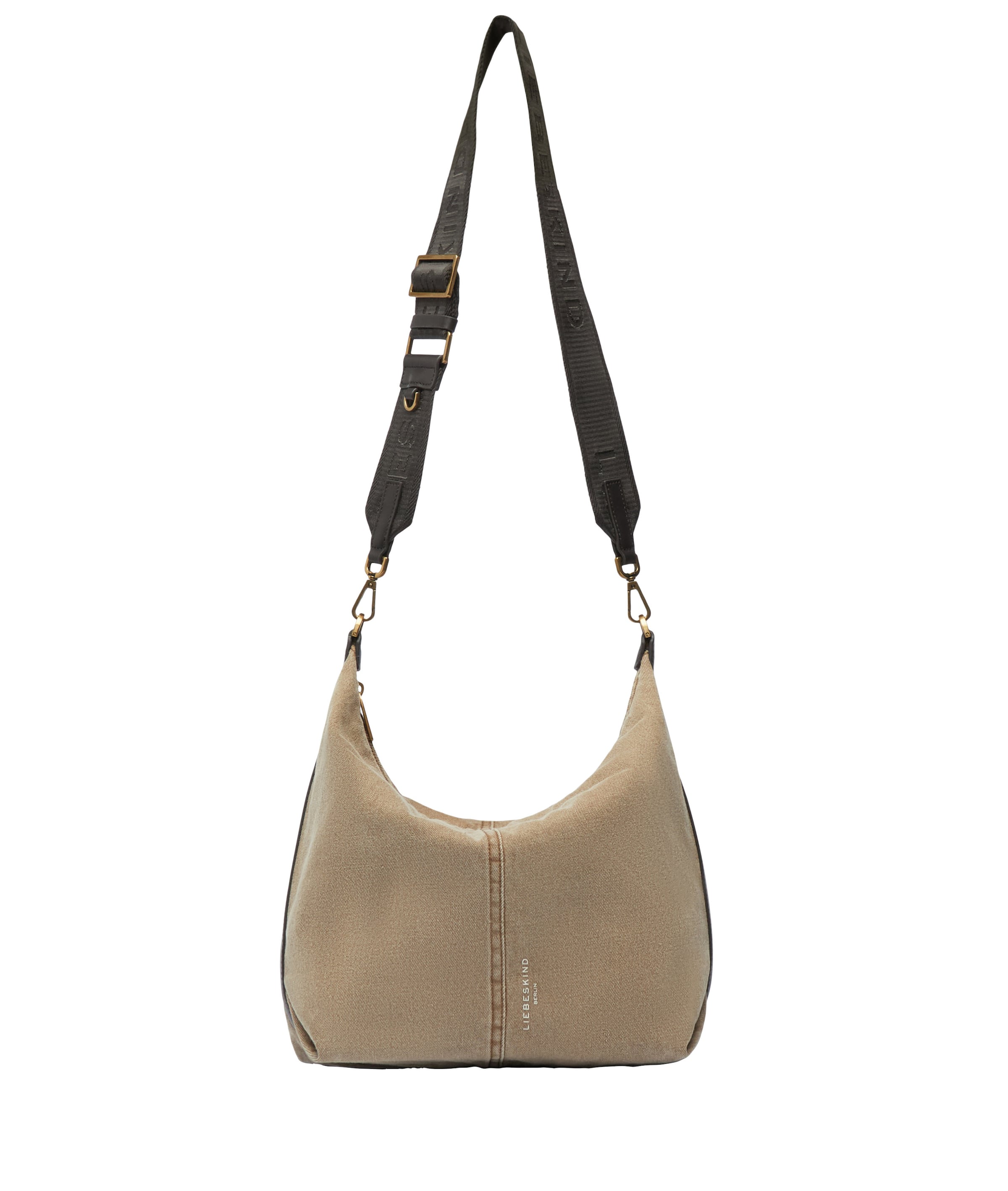 Liebeskind Berlin Schultertasche in Beige: Vorderseite