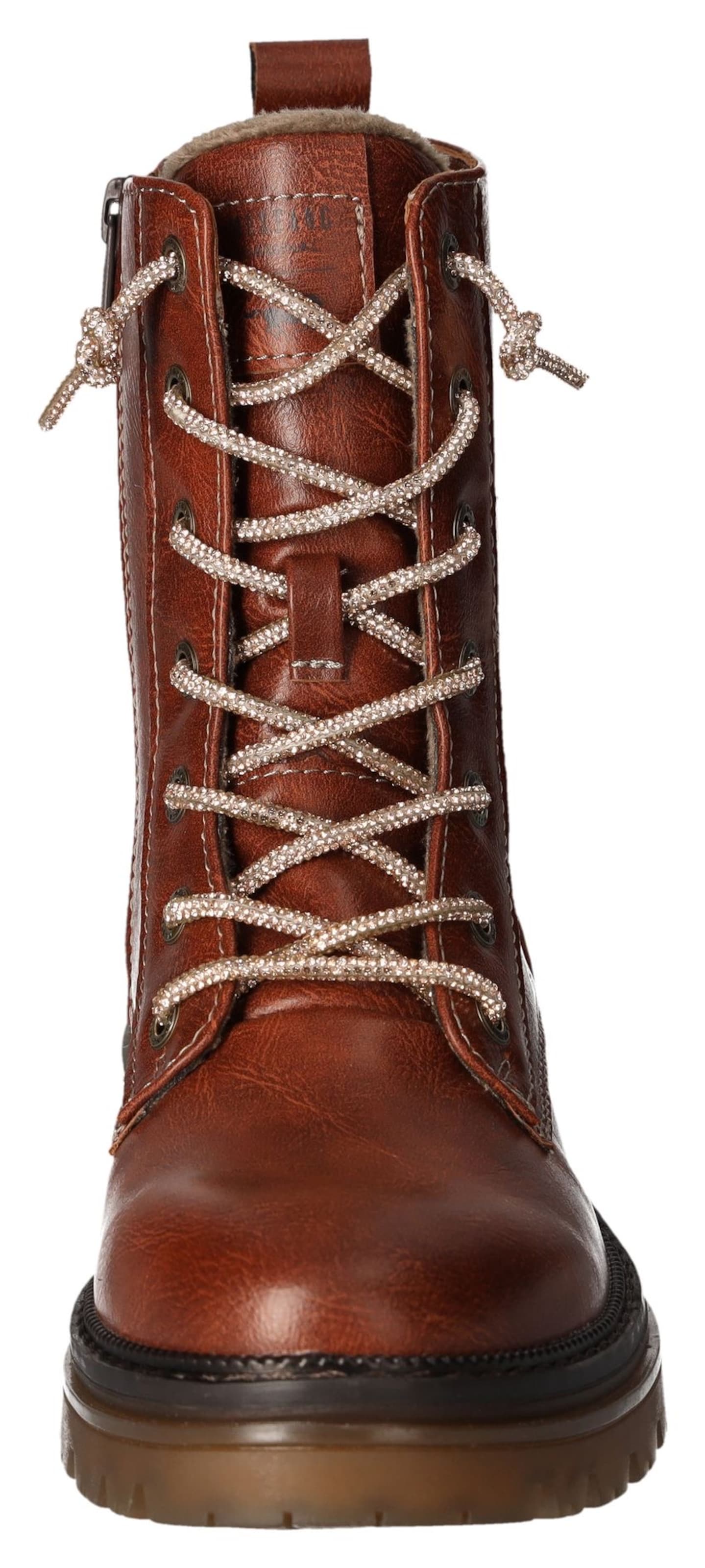 MUSTANG Stiefelette in Braun: Vorderseite