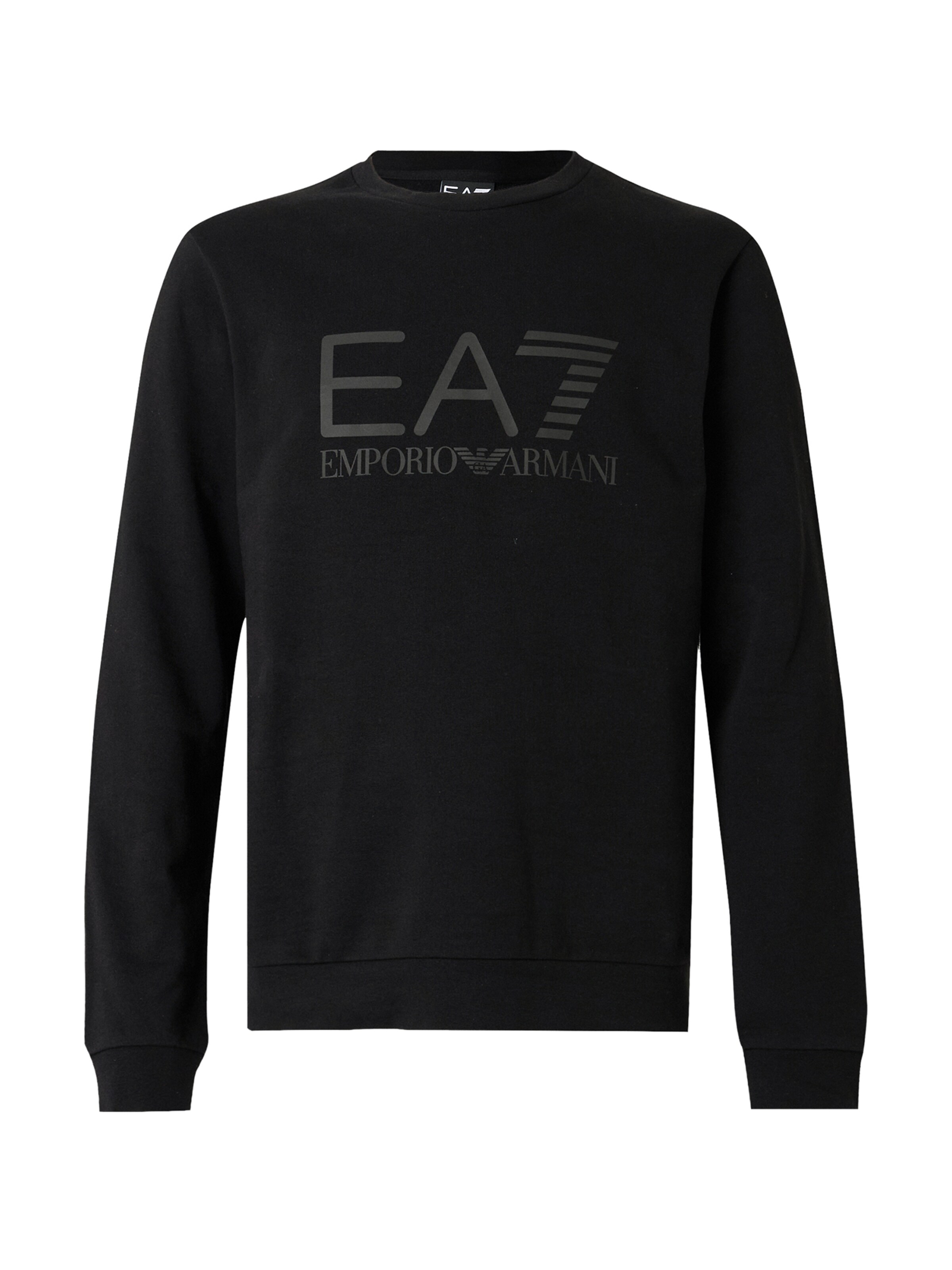 EA7 Emporio Armani Sweatshirt i sort: forside