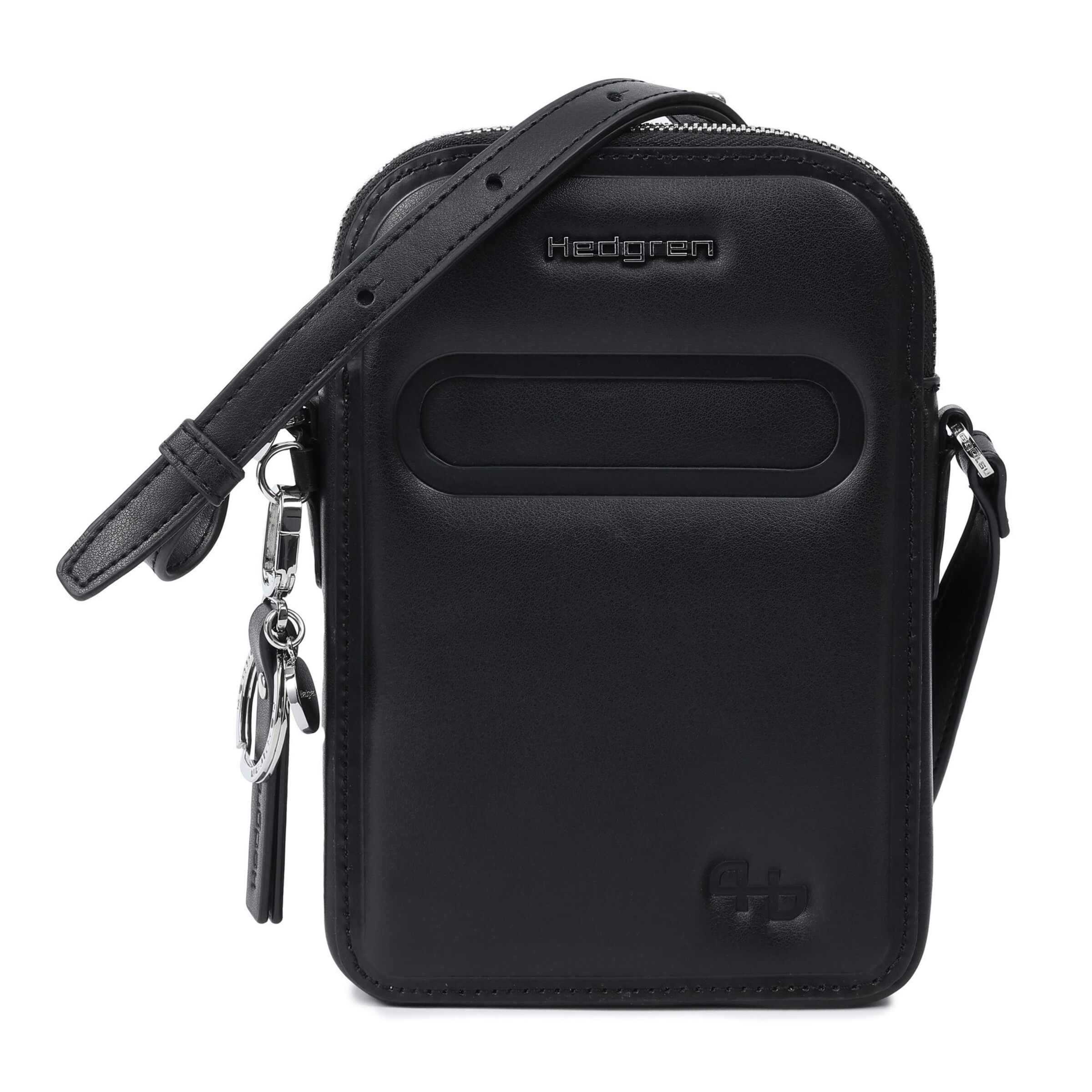 Hedgren Handytasche 'Fika+ Cortado+' in Schwarz: Vorderseite