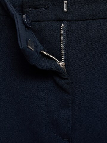 MANGO Slimfit Hose 'COLA' in Blau