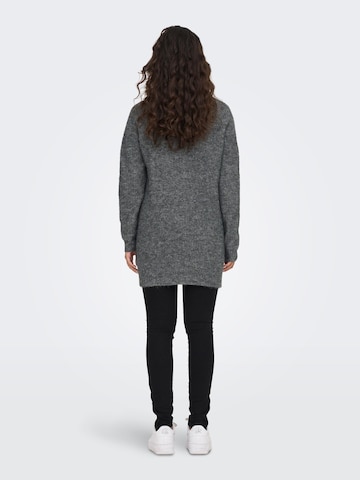 JDY Sweater 'Ingeborg Ada' in Grey