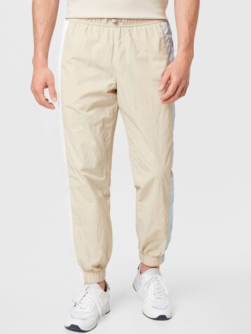 Tommy Jeans Tapered Hose in Beige: predná strana