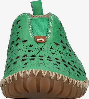 Rieker Loafer värissä vihreä