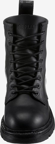 REPLAY Lace-Up Boots in Black