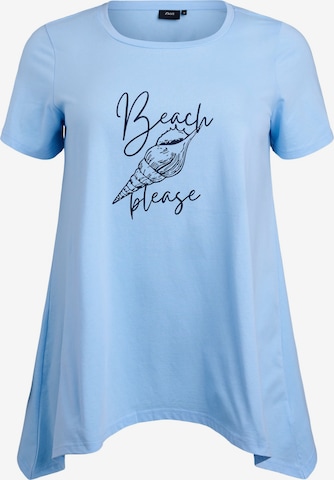 zils Zizzi T-Krekls 'Vmy': no priekšpuses