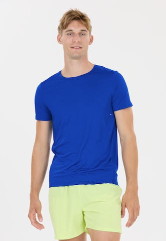 ENDURANCE T-Shirt 'Waane' in Blau: Vorderseite