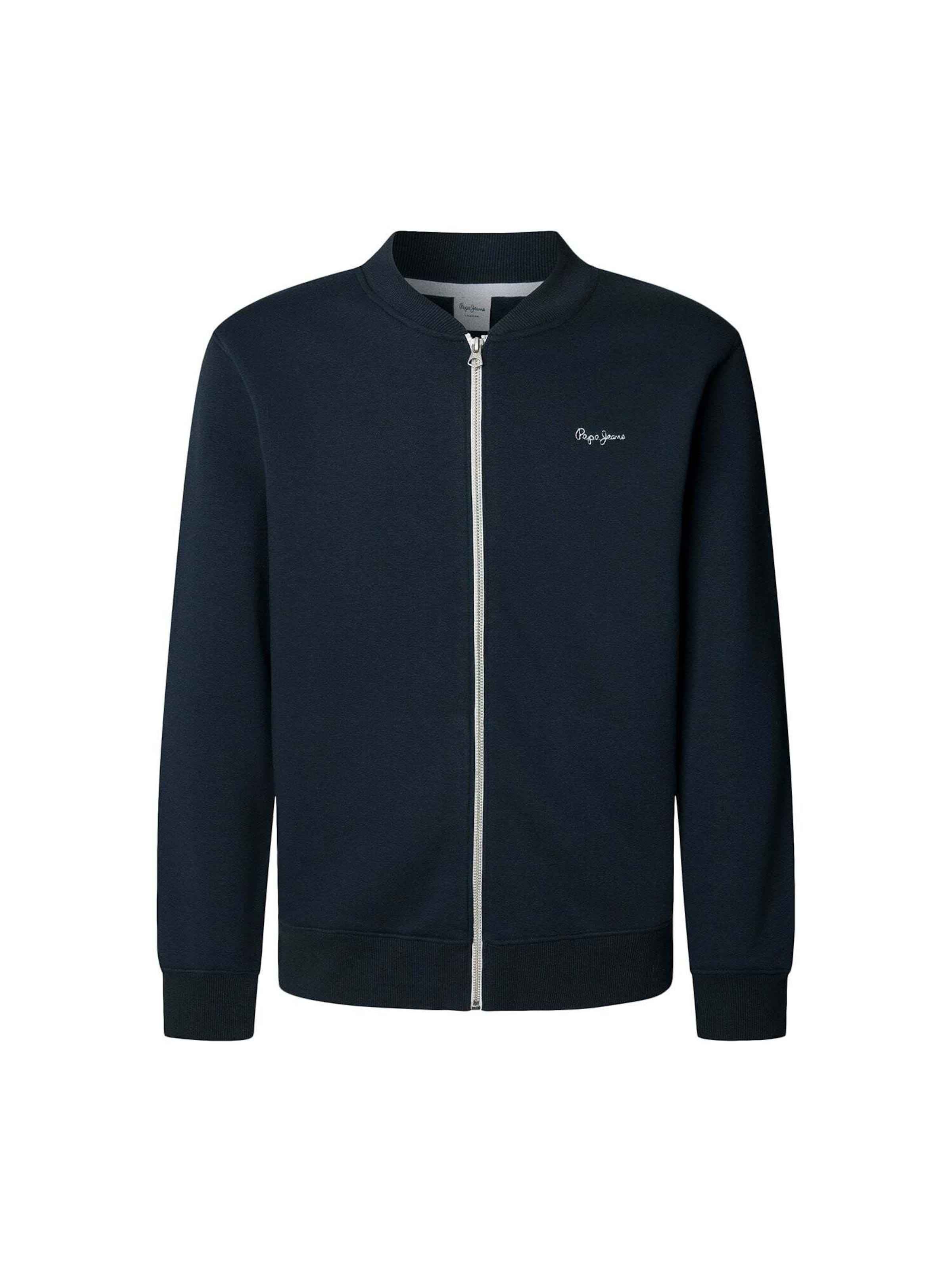 Giacca di felpa di Pepe Jeans in blu: frontale