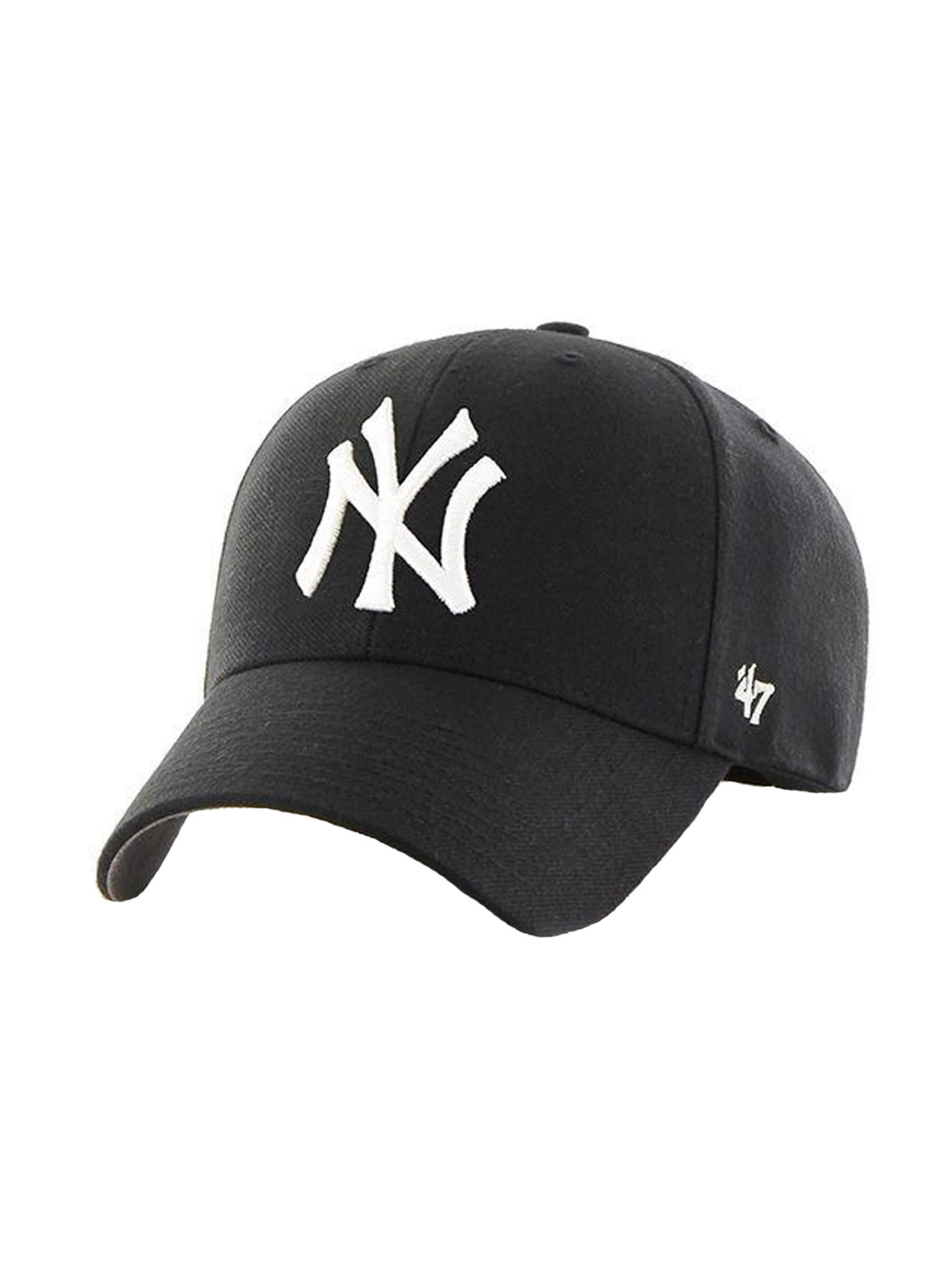 47 Cap 'MLB New York Yankees'‌‌‌‌‌‌‌‌‌ in Schwarz: Vorderseite