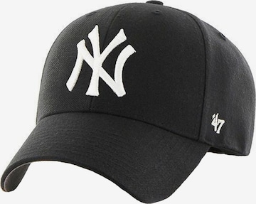47 Cap 'MLB New York Yankees' in Schwarz: Vorderseite