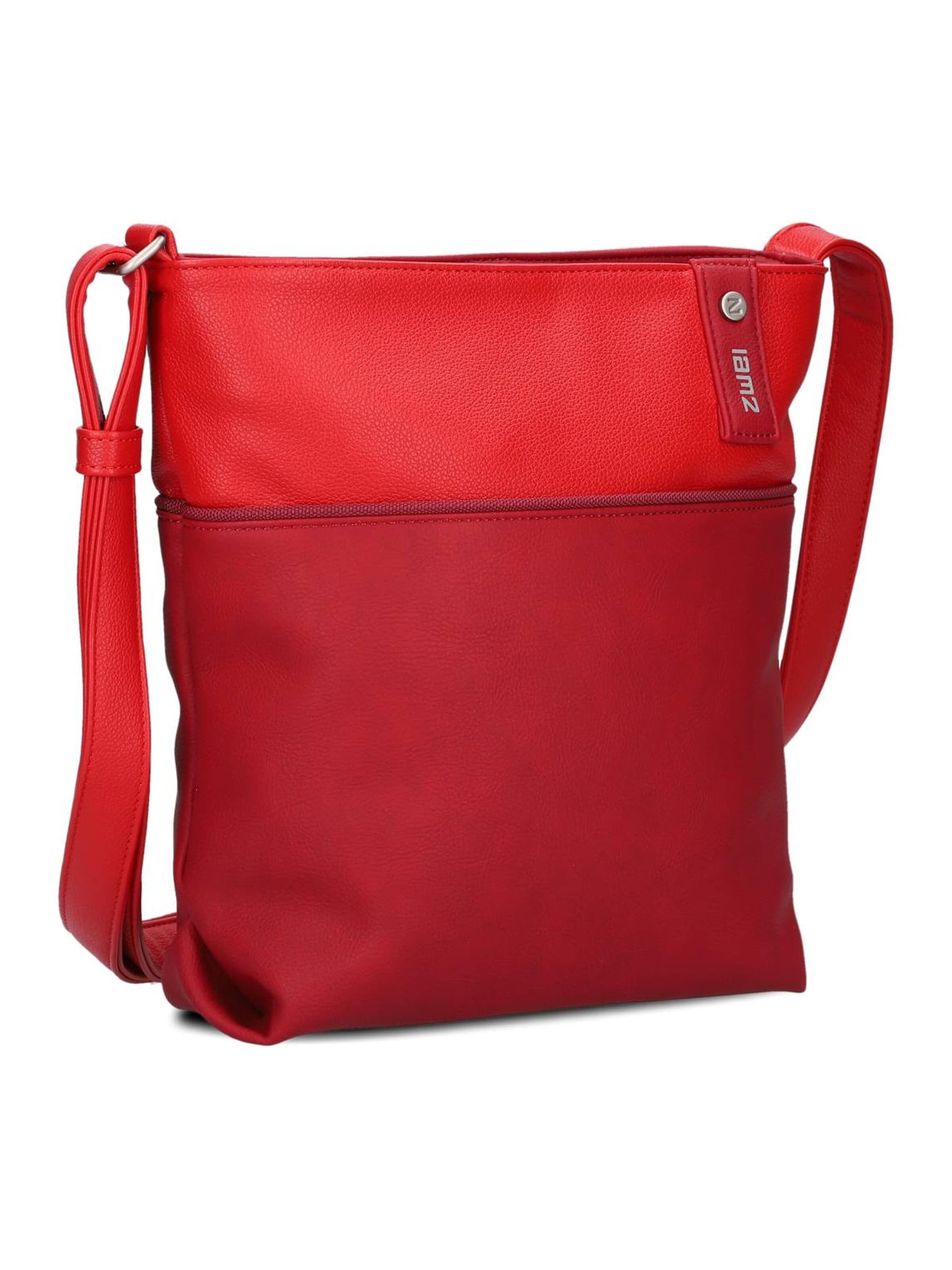 ZWEI Handtasche 'JANA J10'‌‌‌‌‌‌‌‌‌ in Rot