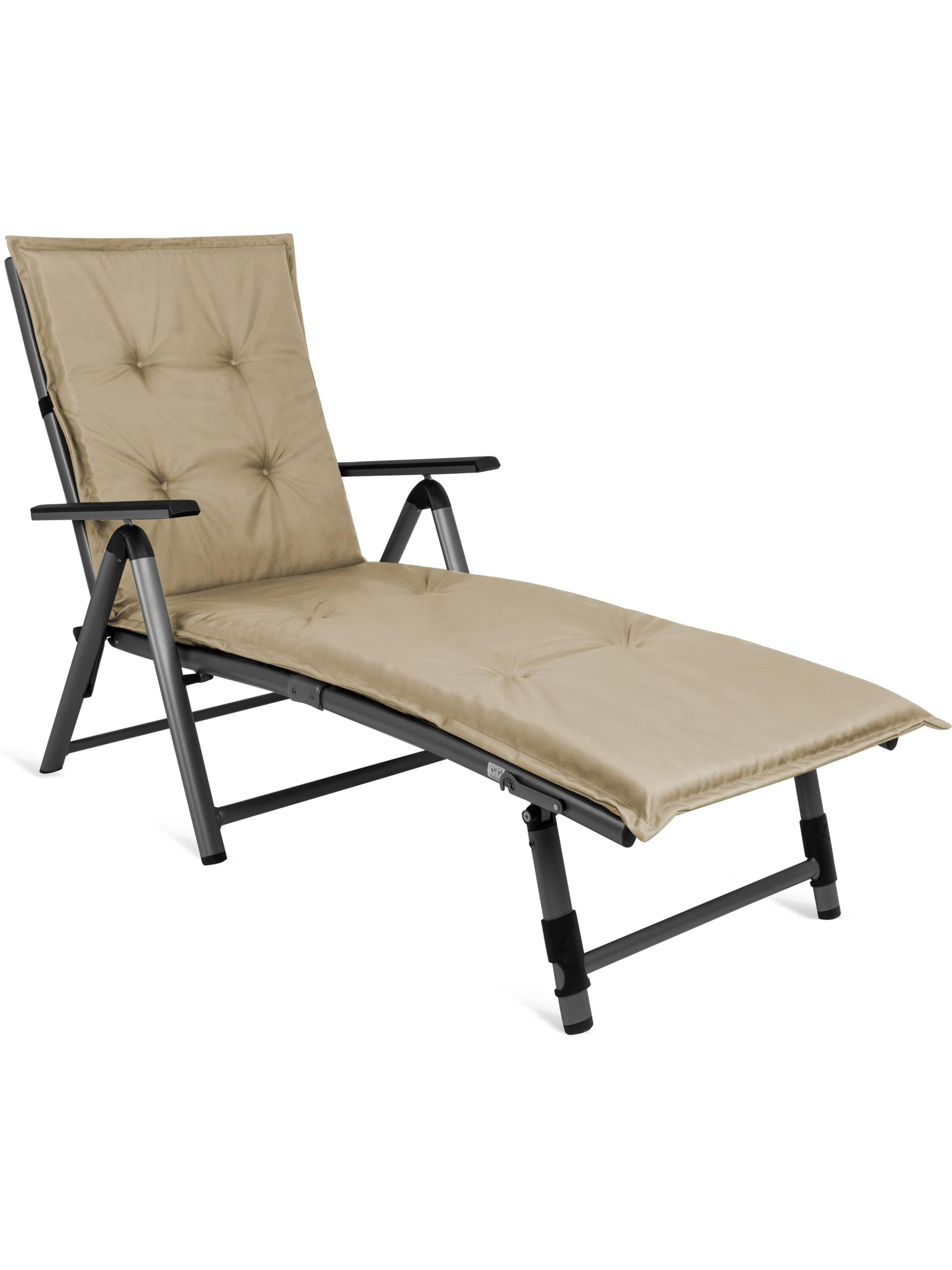 Aspero Gartenliege Auflage 'Matera' in Beige