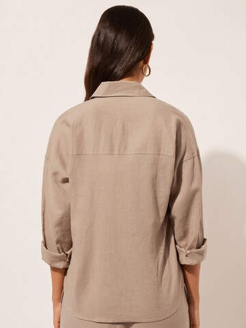 CALZEDONIA Bluse in Beige