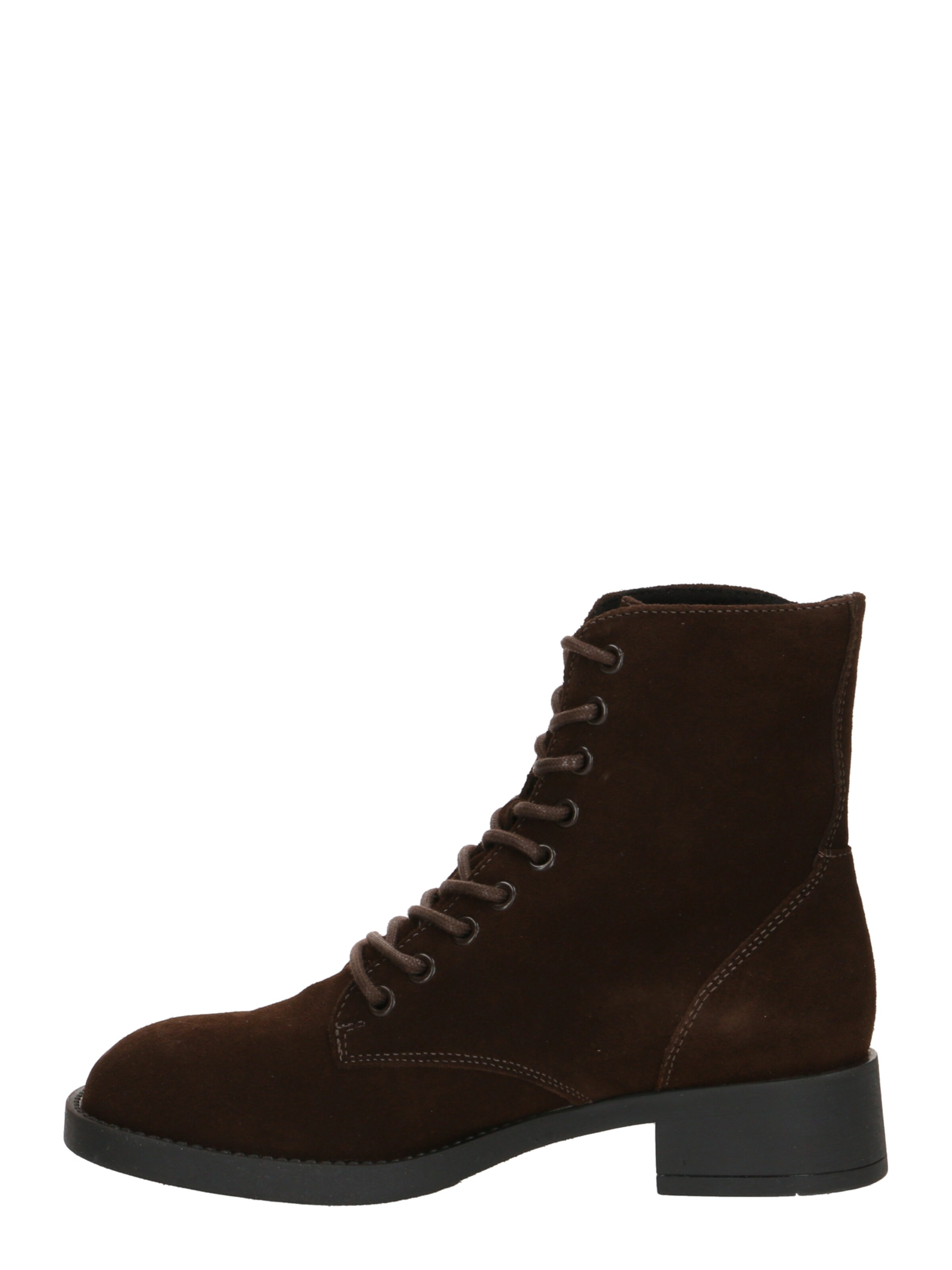 STEVE MADDEN Ниски ботуши с връзки 'Zady' в кафяво: отстрани