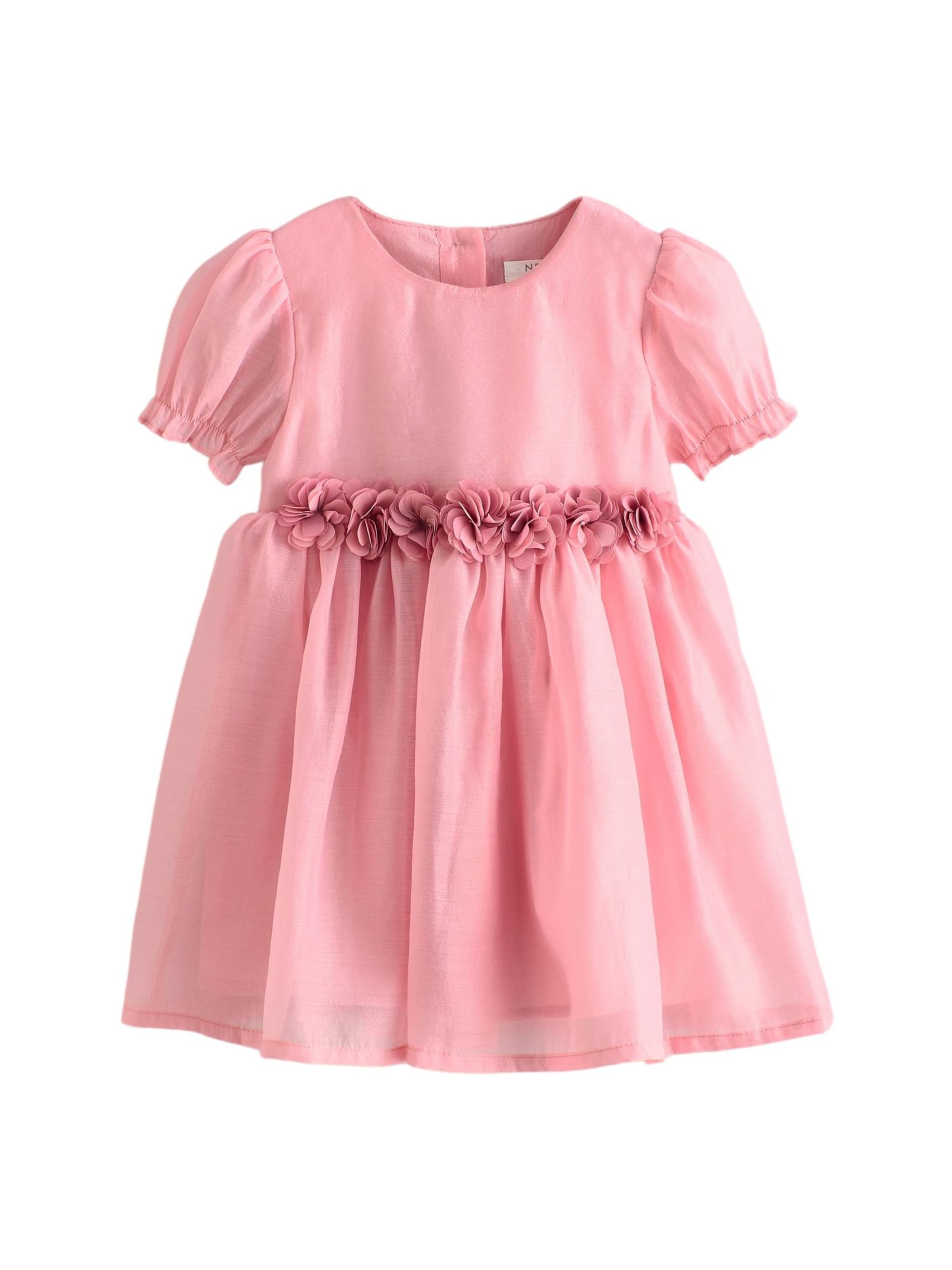 Rochie de la Next pe roz: față