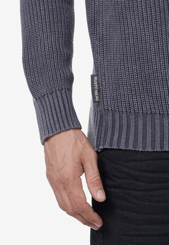 Rusty Neal Pullover in Grau