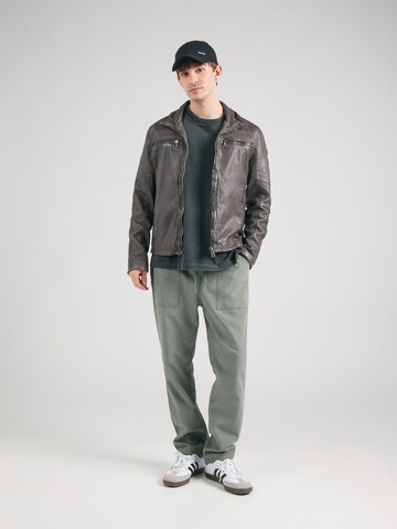Mauritius Between-season jacket 'Santiago' in Brown
