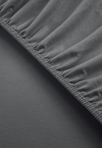 uncover by SCHIESSER Bed Sheet 'New Jersey' in Grey