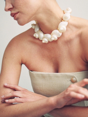 Collana 'Monik' di LA MAISON GISEL B. in bianco