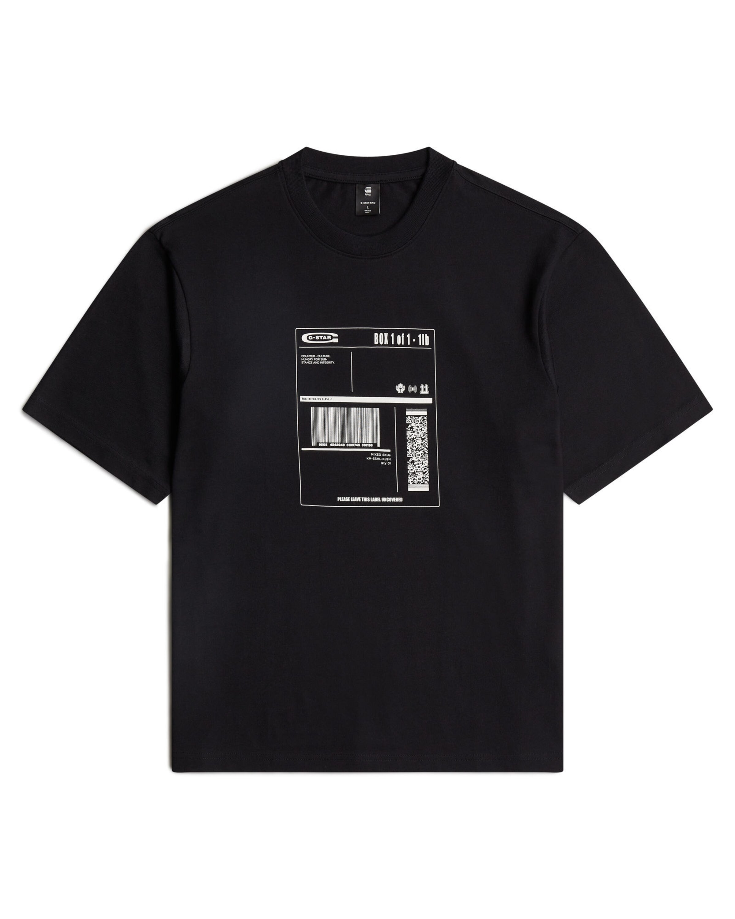 G-STAR Shirt in Black: front