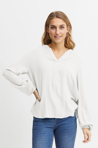 Fransa Blouse 'haida' in White: front