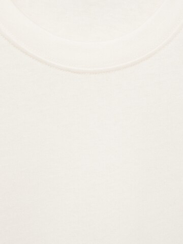 MANGO MAN T-shirt 'ANOUK' i vit