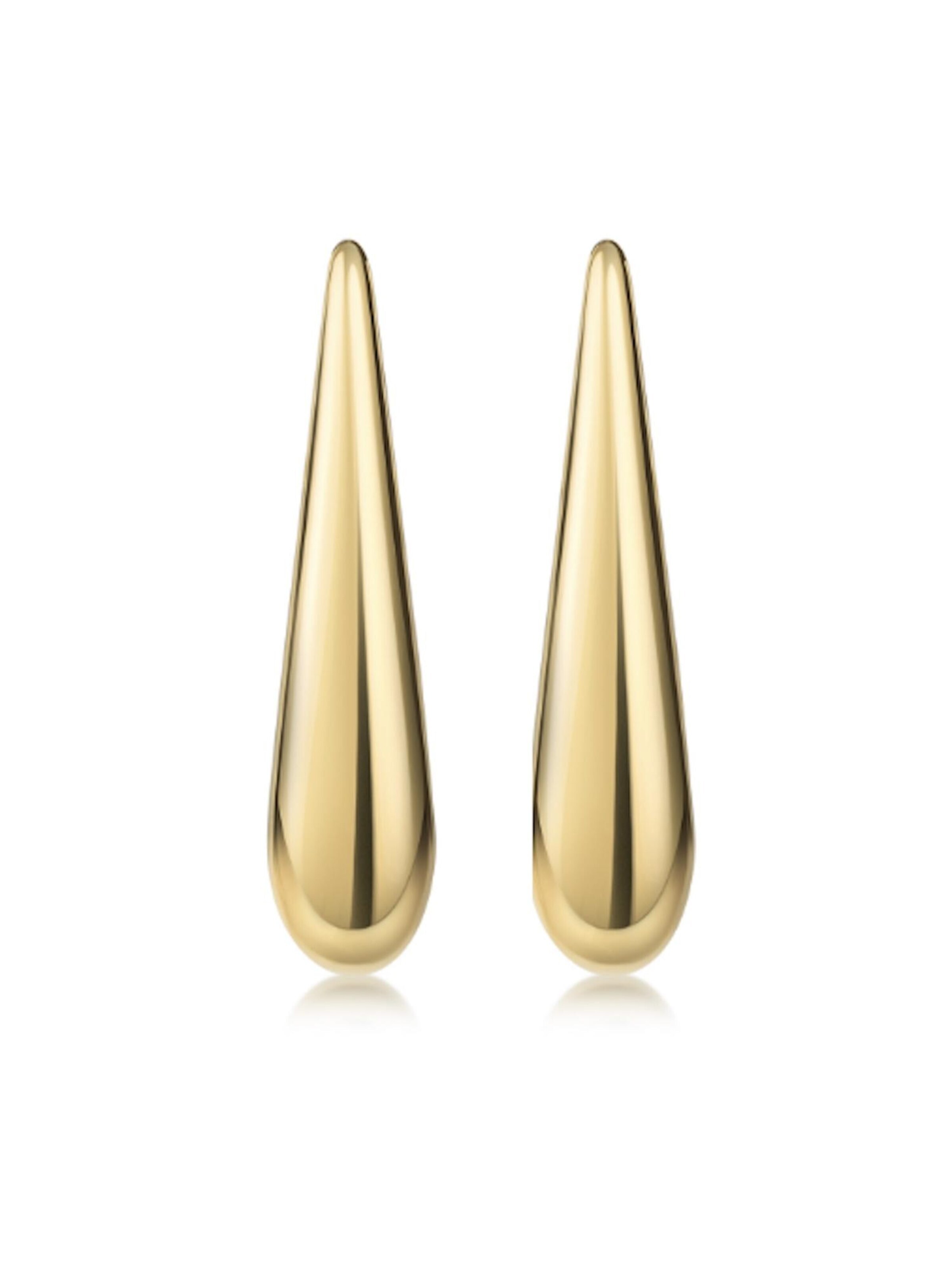 Cala Rose Ohrringe 'LAREA'‌‌‌‌‌‌‌‌‌ in Gold: Vorderseite