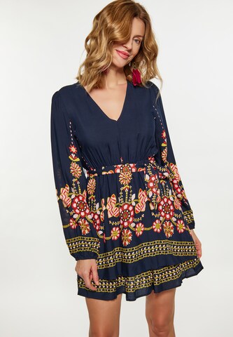 usha FESTIVAL Kleid in Blau: Vorderseite