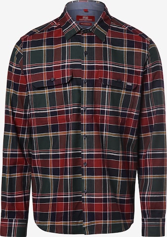 Finshley & Harding London Comfort fit Overhemd in Gemengde kleuren: voorkant