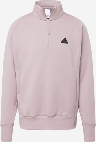 ADIDAS SPORTSWEAR - Sweatshirt de desporto 'Z.N.E.' em roxo: frente