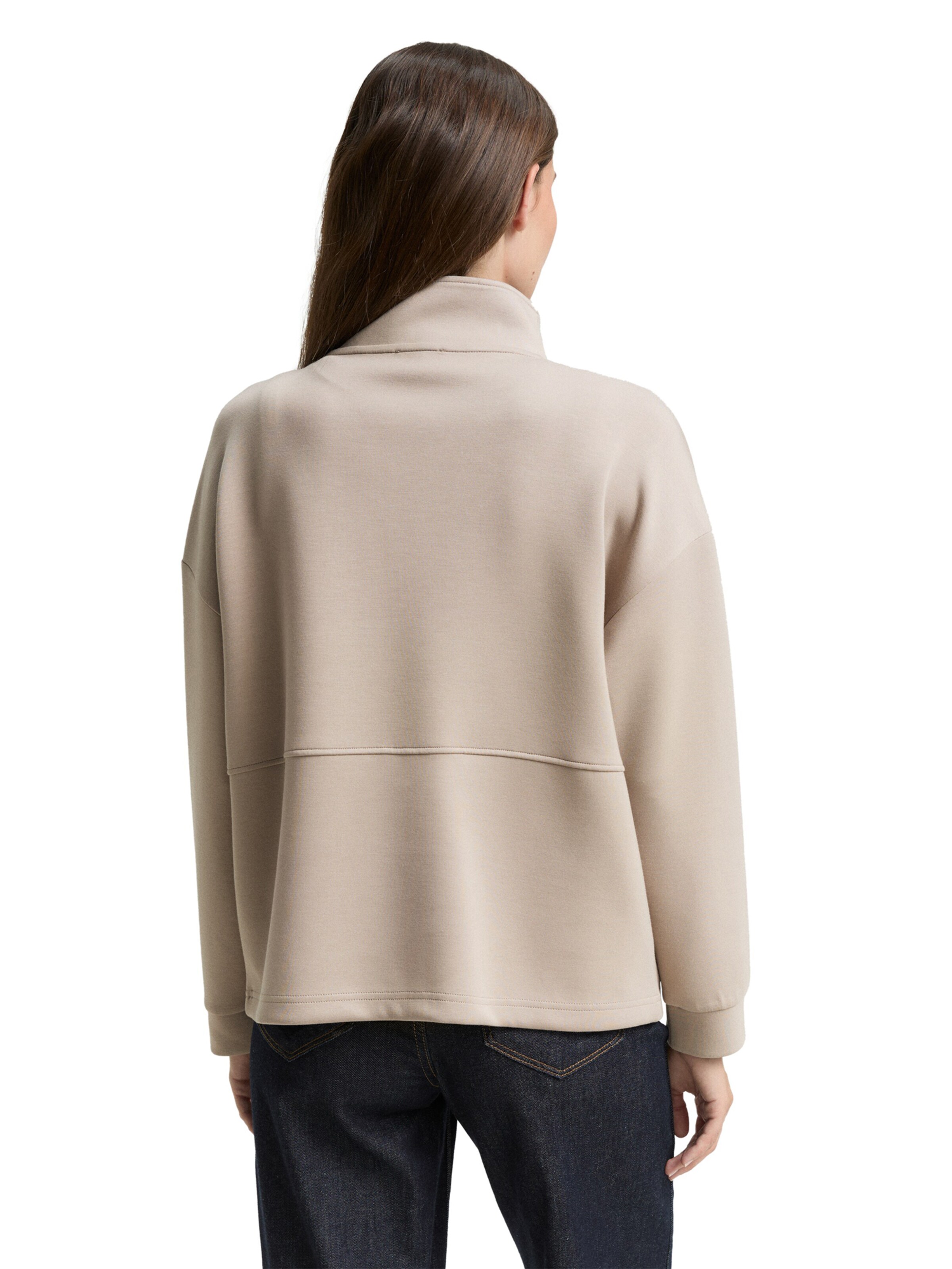 TOM TAILOR Sweatshirt in Grijs