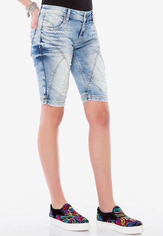 CIPO & BAXX Regular Shorts in Blau