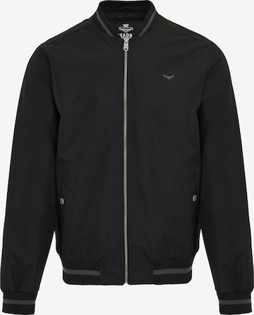 Threadbare Between-Season Jacket 'Norris' in Black: front