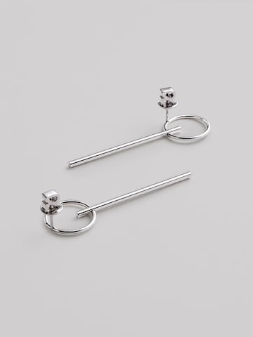 REYTEL Earrings 'LINEA' in Silver