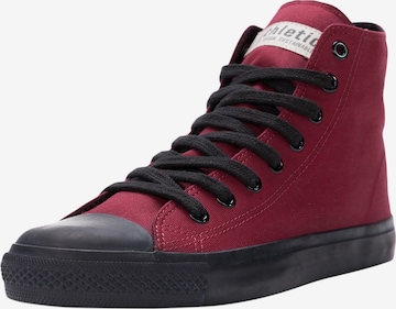 Ethletic High-Top Sneakers '18 True Blood' in Red: front