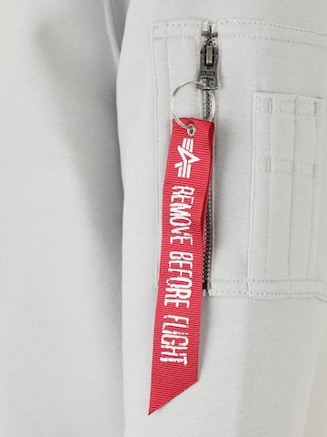 ALPHA INDUSTRIES Свитшот в Серый