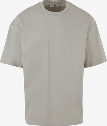 DEF Shirt 'Chaos' in Grau: Vorderseite