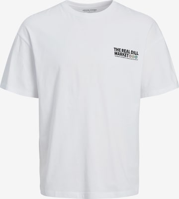 JACK & JONES T-shirt 'Toast' i vit: framsida