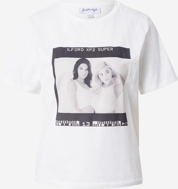 KENDALL + KYLIE - Camiseta en blanco: frente