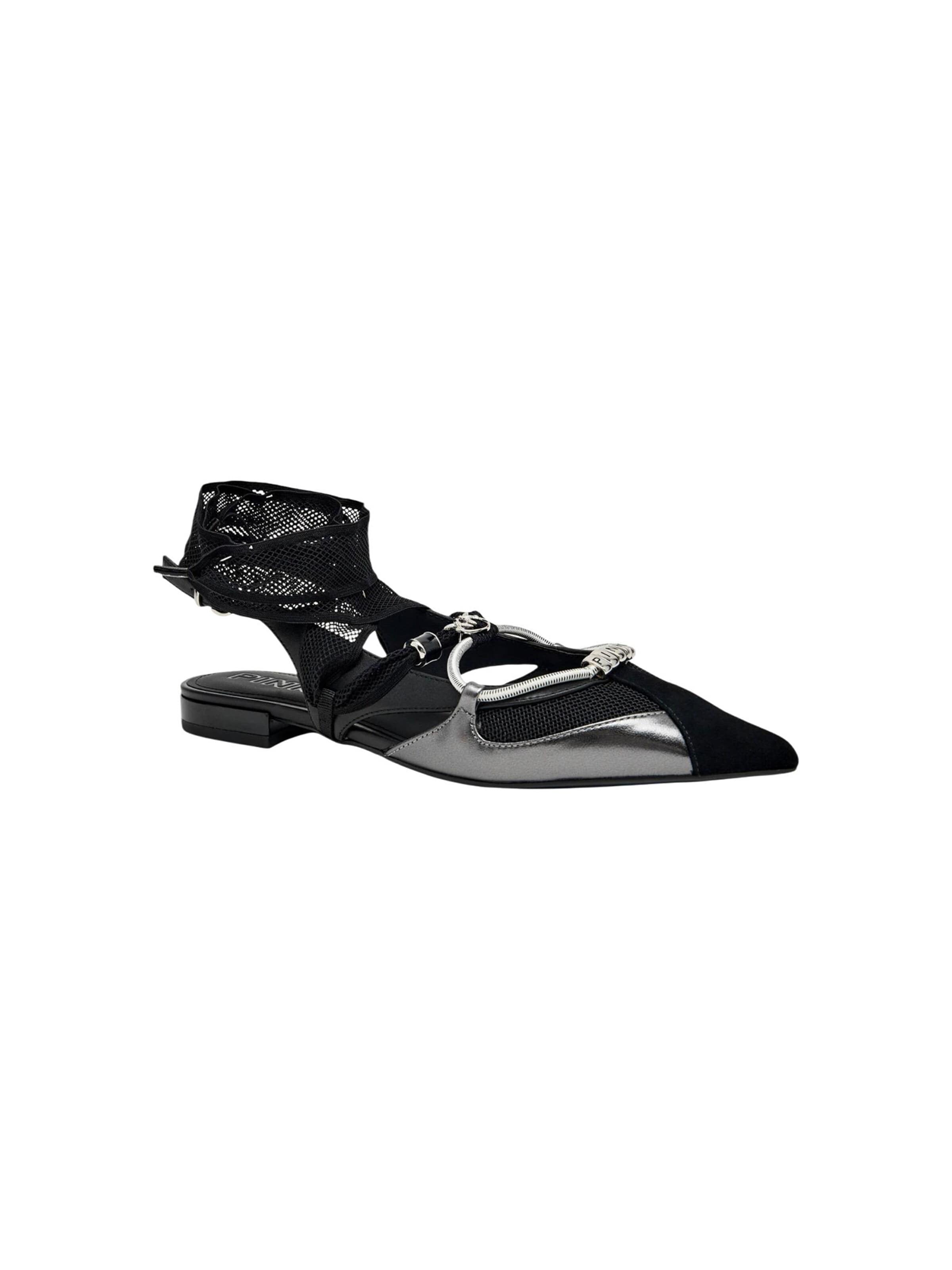 PINKO Sandaler 'GIANIRA 30 SD0547 P003' i sort: forside