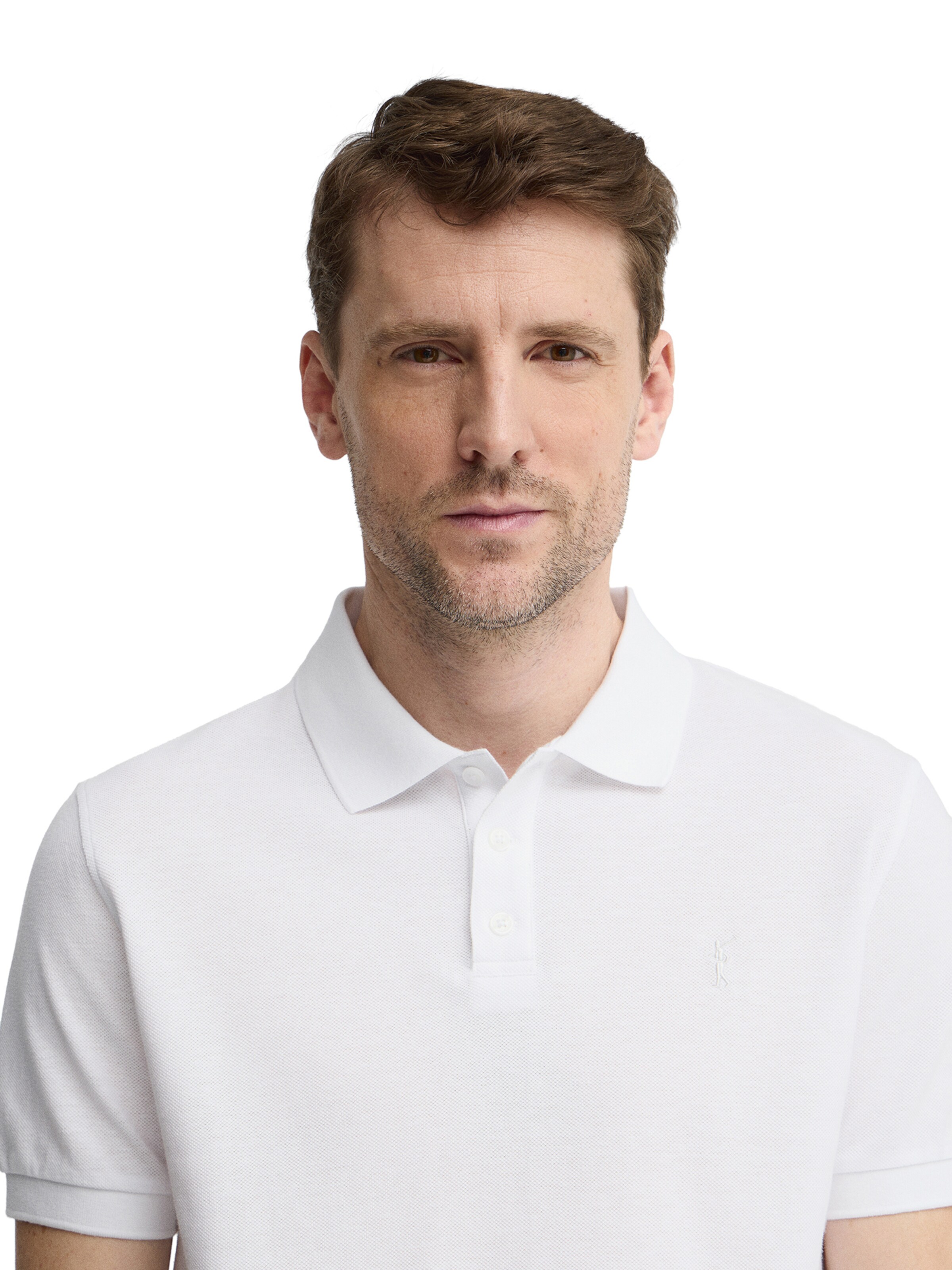 Polo Club Shirt in White